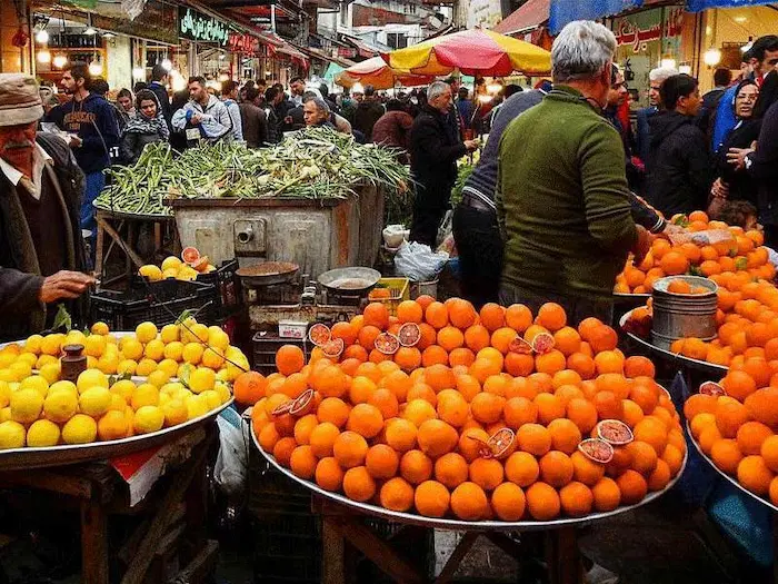پرتقال های خونی در دوشنبه بازار کتالم مازندران 487478